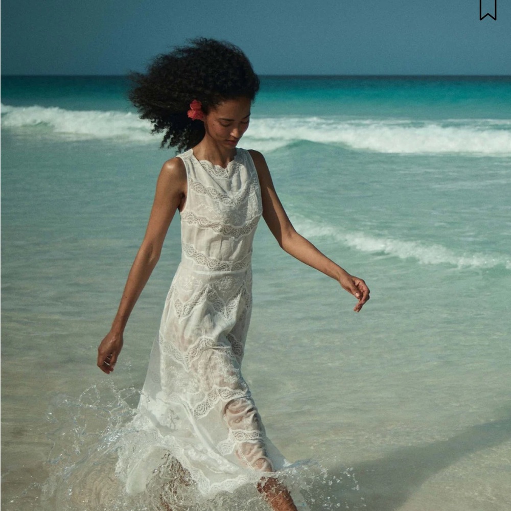 Doen evanora dress in salt